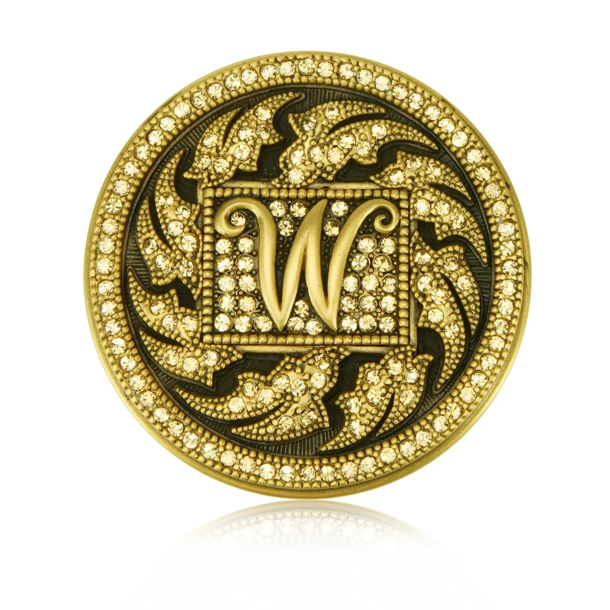 museum gold knob