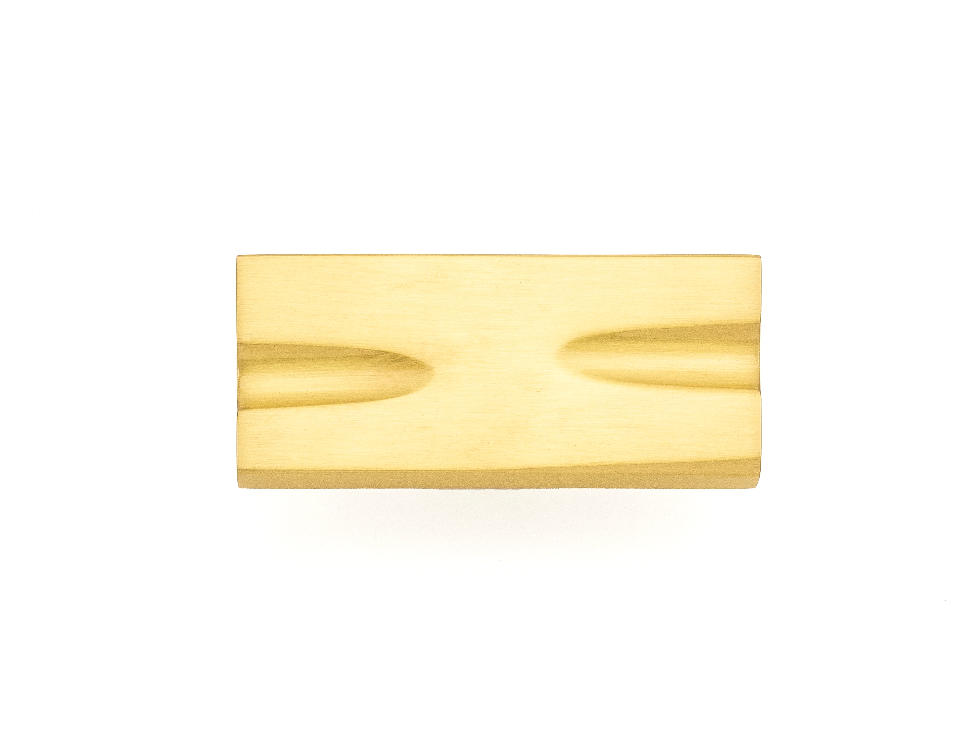 satin brass knob
