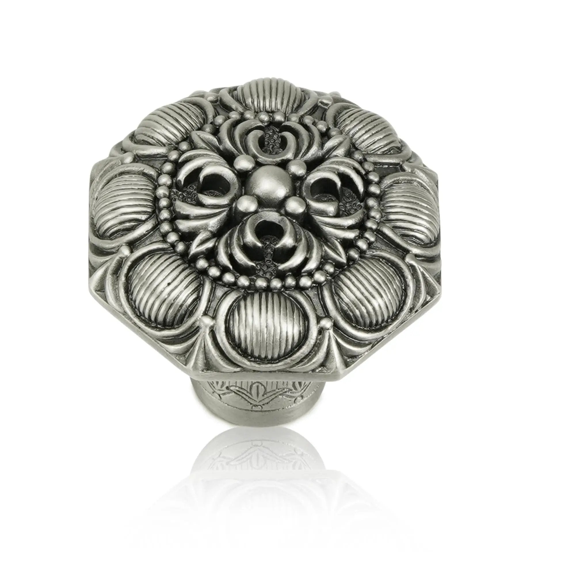 antique nickel knob