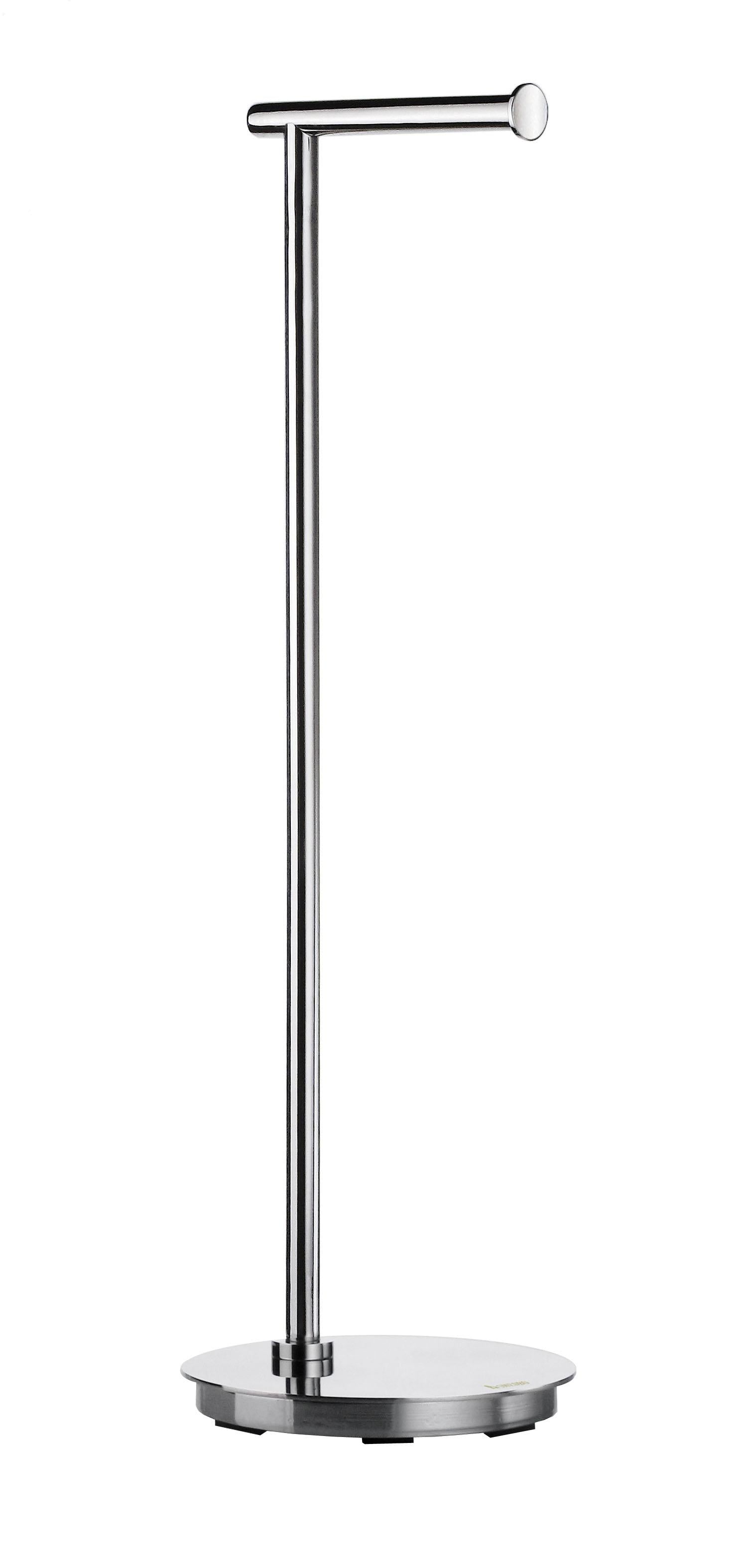 stainless steel polished toilet roll holder