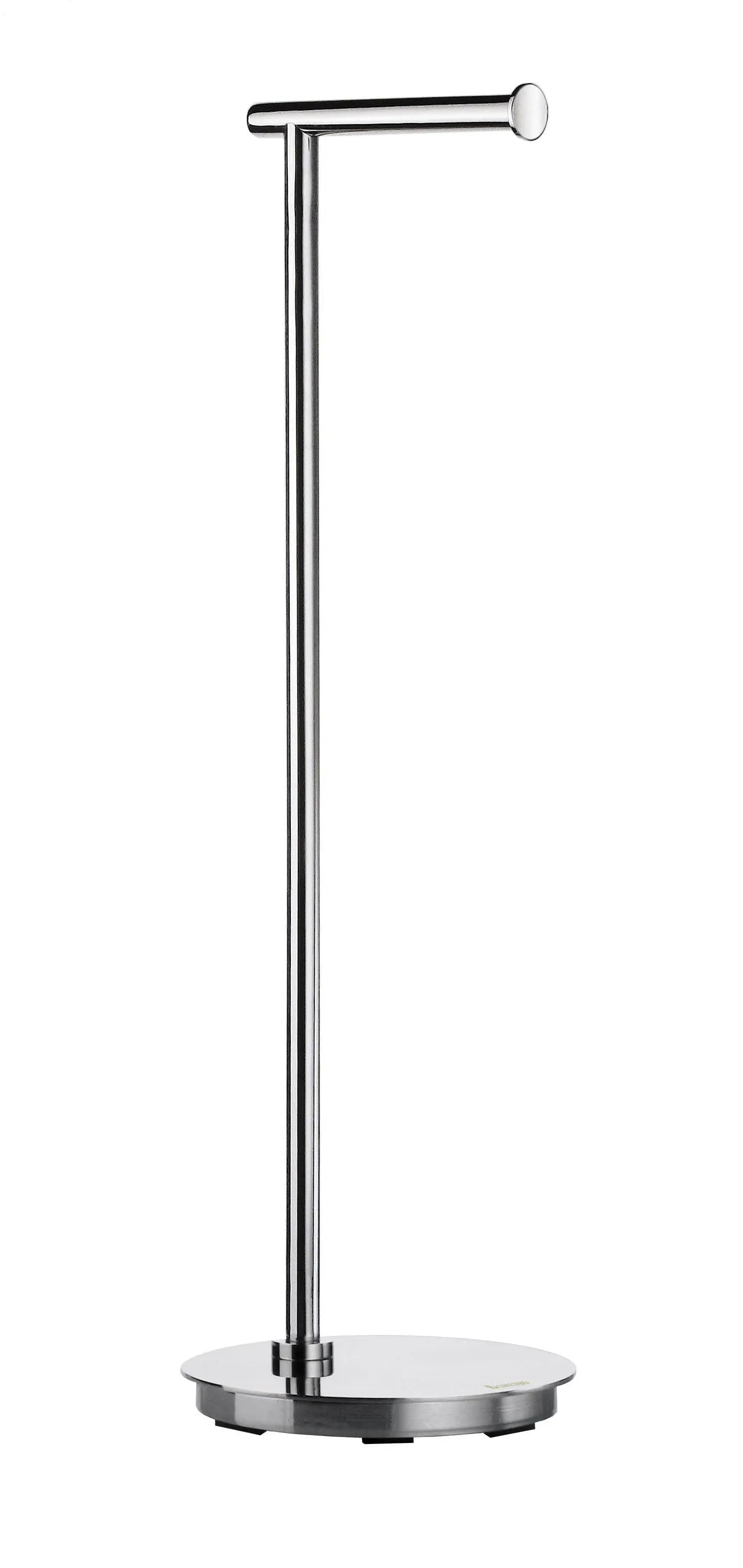 stainless steel polished toilet roll holder
