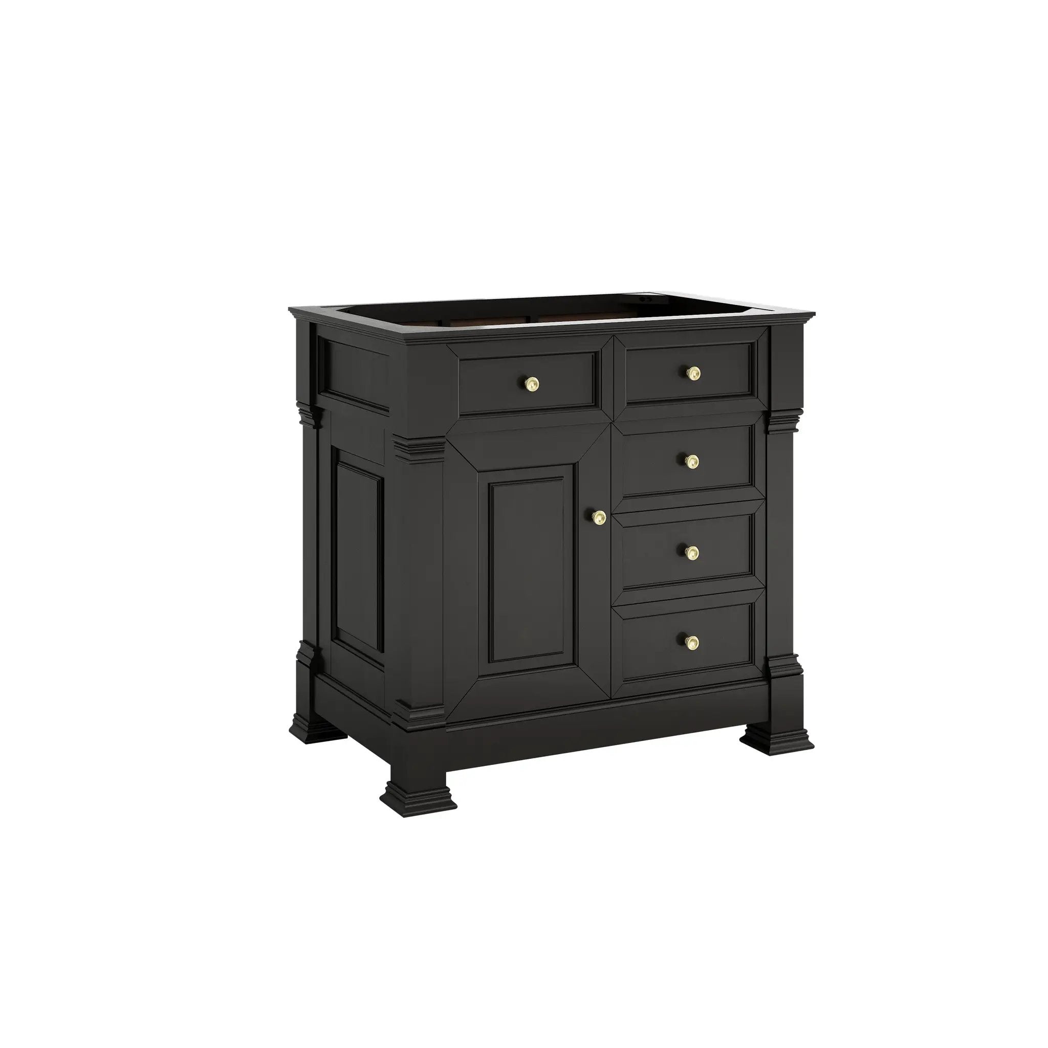 black onyx vanity