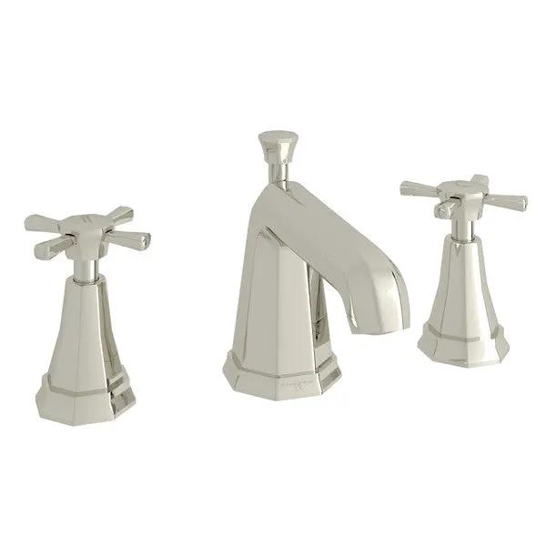 Rohl Perrin & Rowe Deco Widespread Lavatory Faucet by Rohl