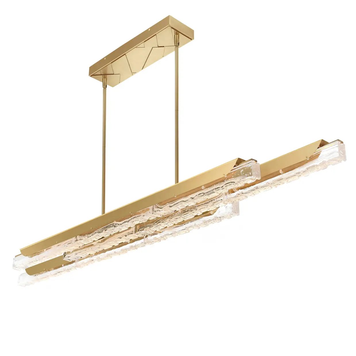CWI Lighting Valira Integrated LED 60" Chandelier with Handcrafted Glass by CWI Lighting