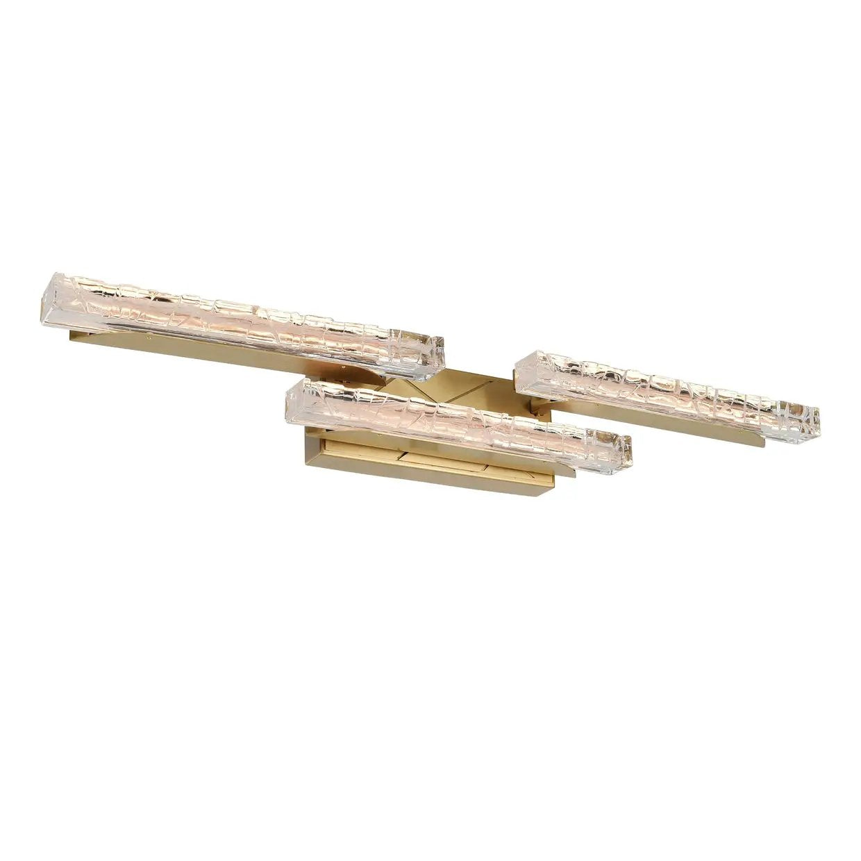 CWI Lighting Valira Integrated LED Vanity Light with Handcrafted Glass by CWI Lighting