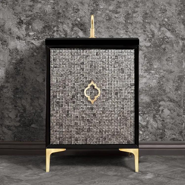 Linkasink Mother of Pearl with Arabesque Pull Vanity by Linkasink