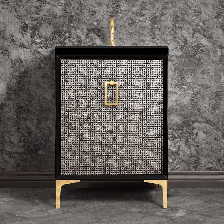 Linkasink Mother of Pearl with Coach Pull Vanity by Linkasink