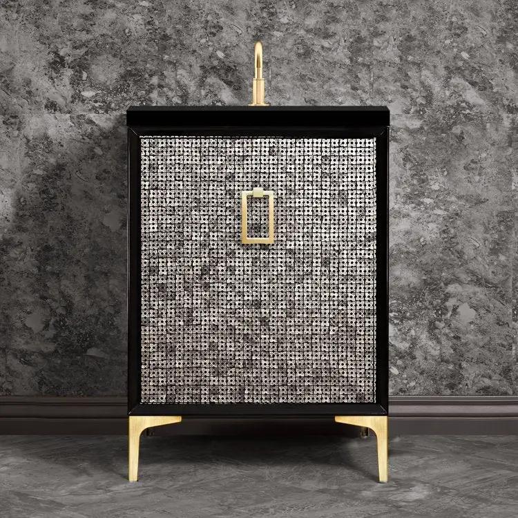 Linkasink Mother of Pearl with Coach Pull Vanity by Linkasink