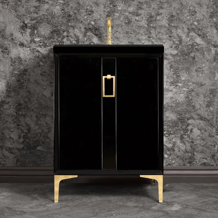 Linkasink Tuxedo with Coach Pull Vanity by Linkasink