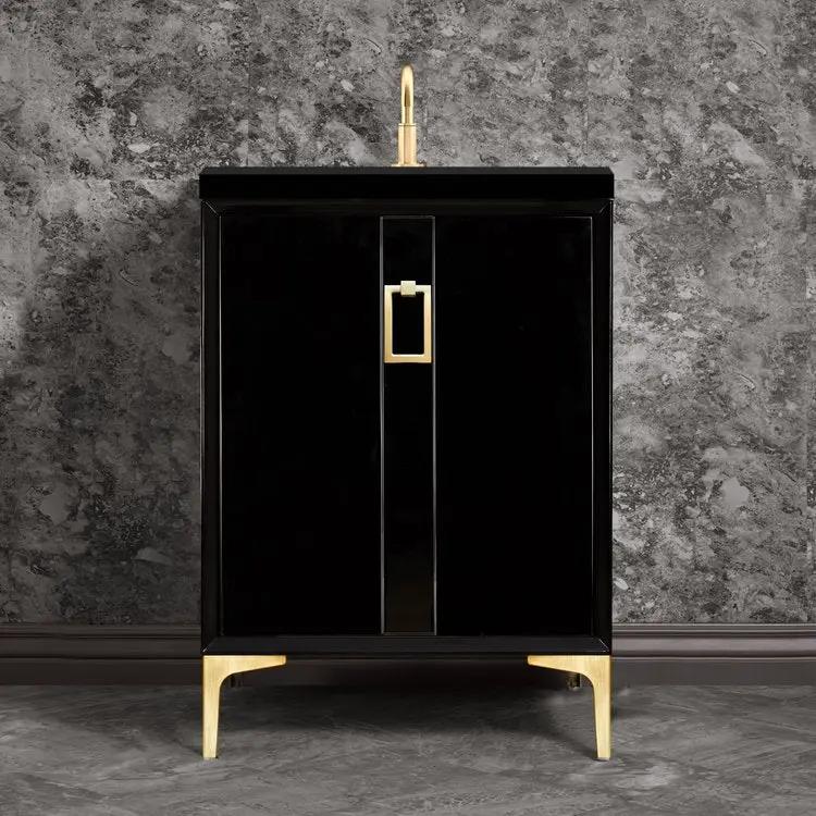 Linkasink Tuxedo with Coach Pull Vanity by Linkasink