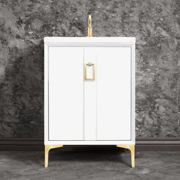 Linkasink Tuxedo with Coach Pull Vanity by Linkasink