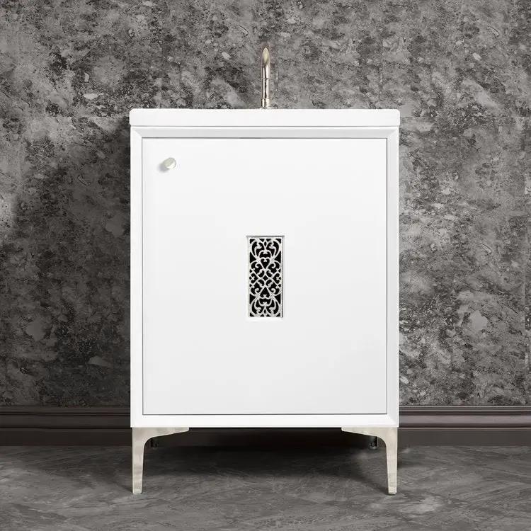 Linkasink Frame with Filigree Deco Grate Vanity by Linkasink