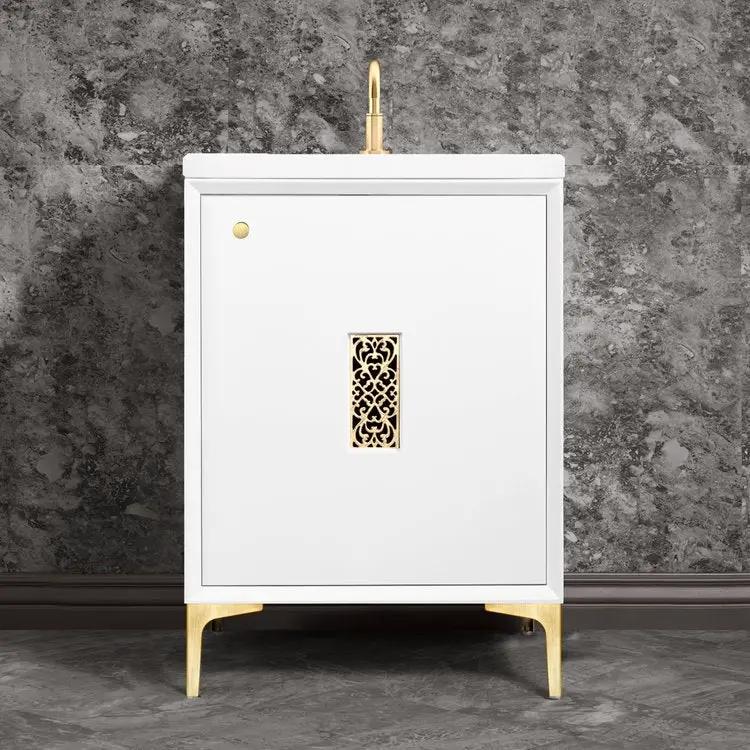 Linkasink Frame with Filigree Deco Grate Vanity by Linkasink