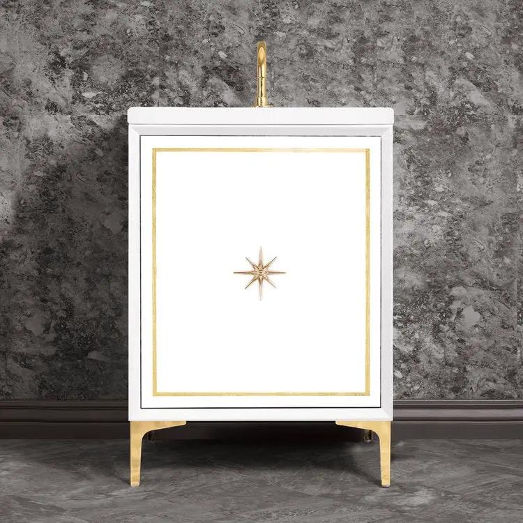 Linkasink Linea with Star Hardware Vanity by Linkasink