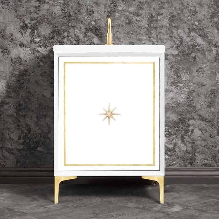 Linkasink Linea with Star Hardware Vanity by Linkasink