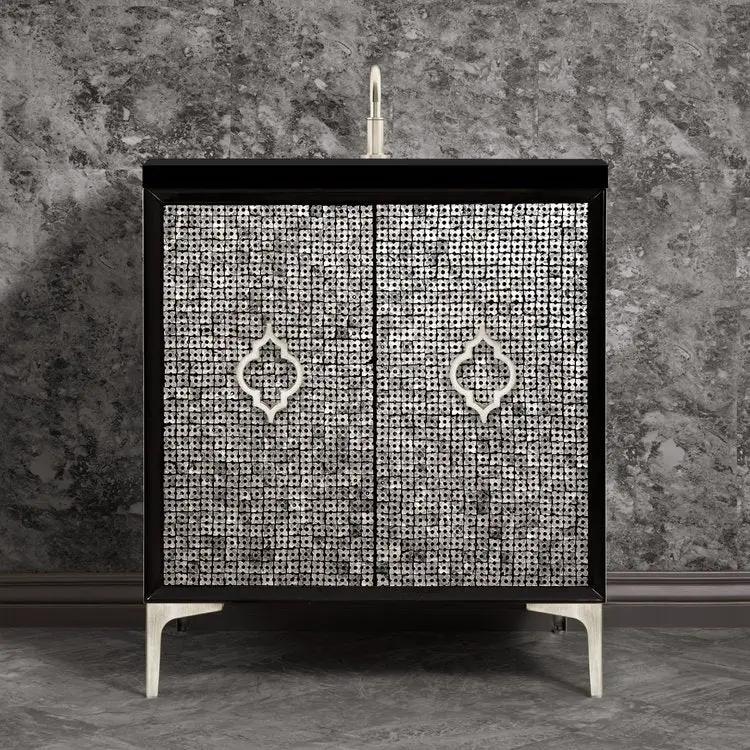 Linkasink Mother of Pearl with Arabesque Pull Vanity by Linkasink
