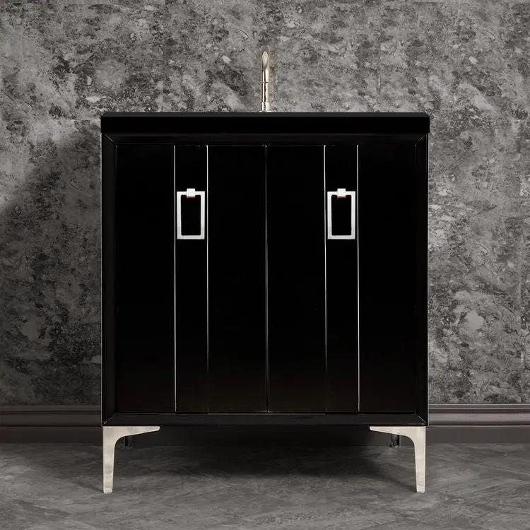 Linkasink Tuxedo with Coach Pull Vanity by Linkasink