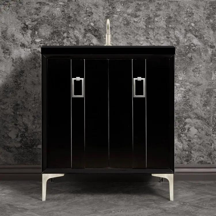 Linkasink Tuxedo with Coach Pull Vanity by Linkasink