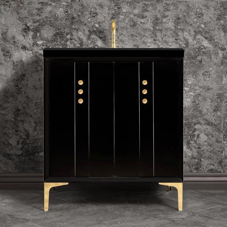 Linkasink Tuxedo with Buttons Vanity by Linkasink