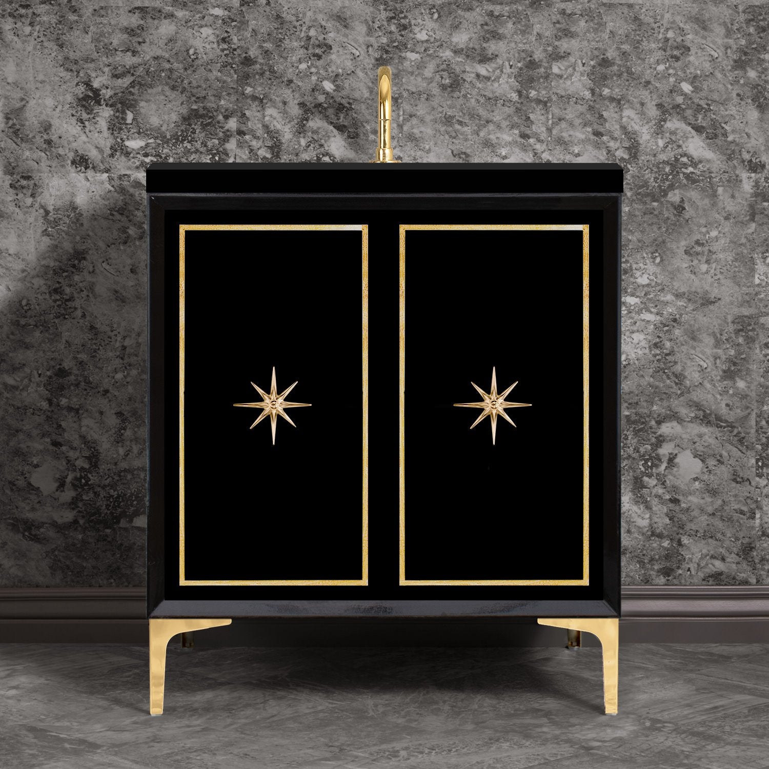 Linkasink Linea with Star Hardware Vanity