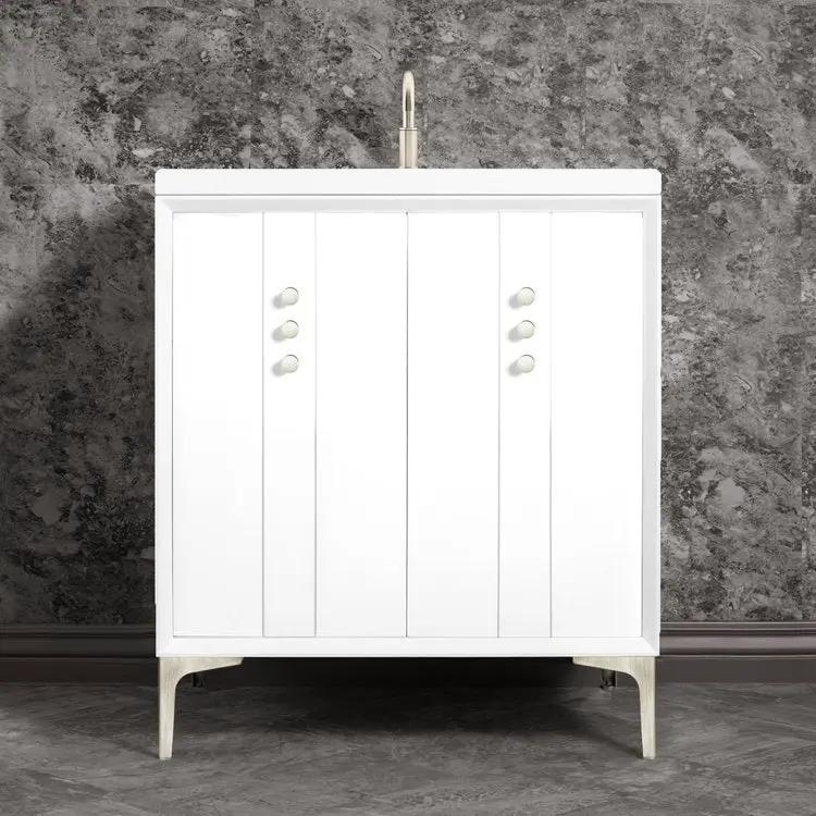 Linkasink Tuxedo with Buttons Pull Vanity by Linkasink