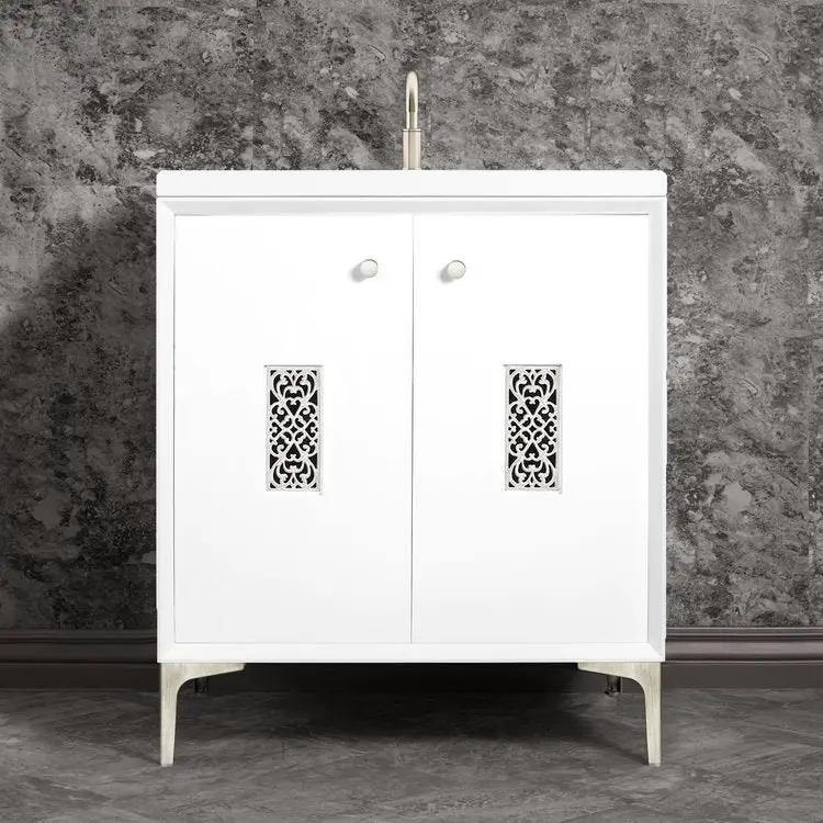 Linkasink Frame with Filigree Deco Grate Vanity by Linkasink
