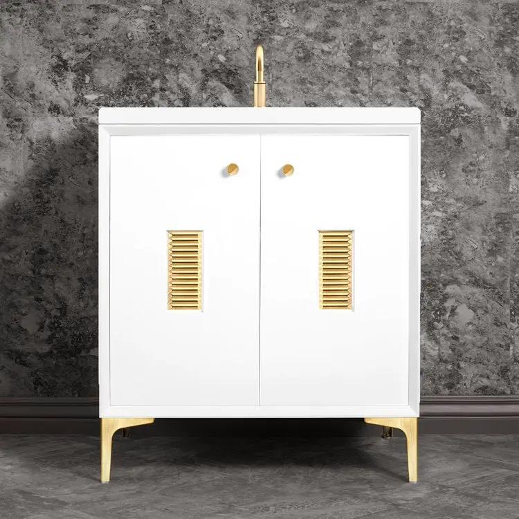 Linkasink Frame with Louver Deco Grate Vanity by Linkasink