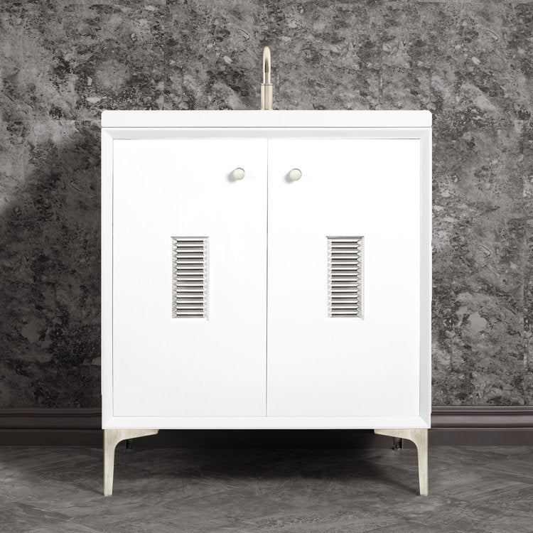 Linkasink Frame with Louver Deco Grate Vanity