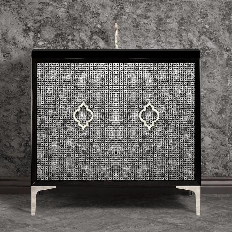 Linkasink Mother of Pearl with Arabesque Pull Vanity by Linkasink