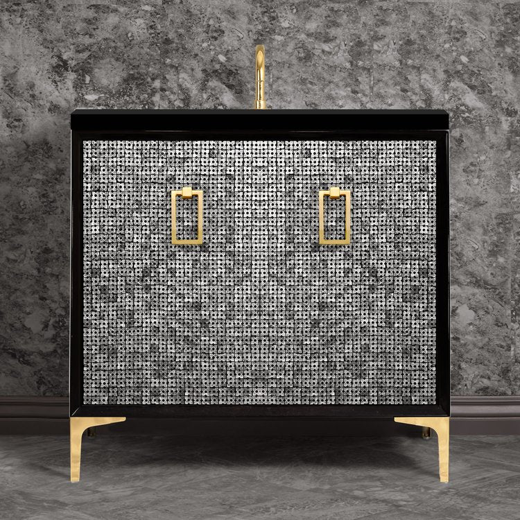 Linkasink Mother of Pearl with Coach Pull Vanity by Linkasink