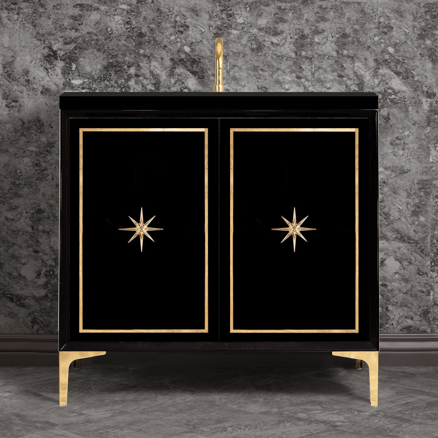 Linkasink Linea with Star Hardware Vanity