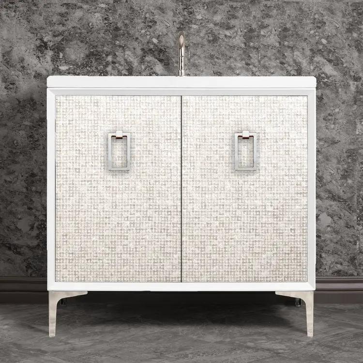 Linkasink Mother Of Pearl with Coach Pull Vanity by Linkasink