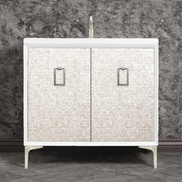 Linkasink Mother Of Pearl with Coach Pull Vanity by Linkasink