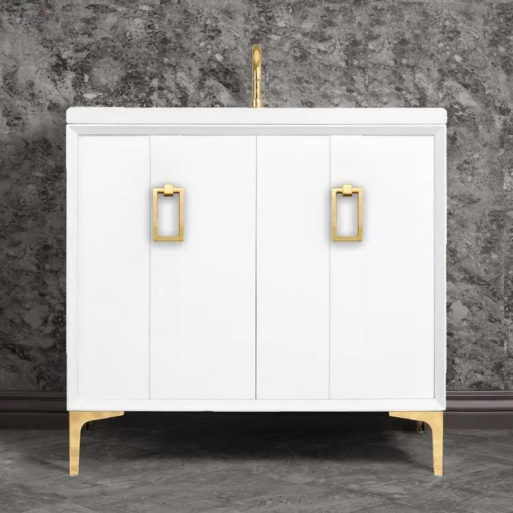 Linkasink Tuxedo with Coach Pull Vanity by Linkasink
