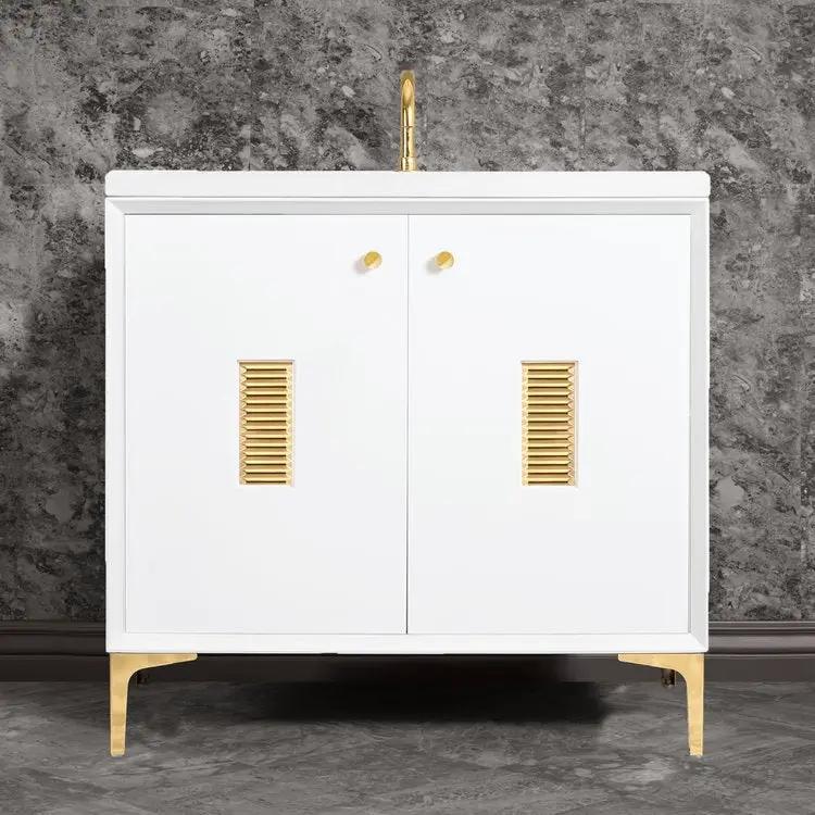 Linkasink Frame with Louver Deco Grate Vanity by Linkasink