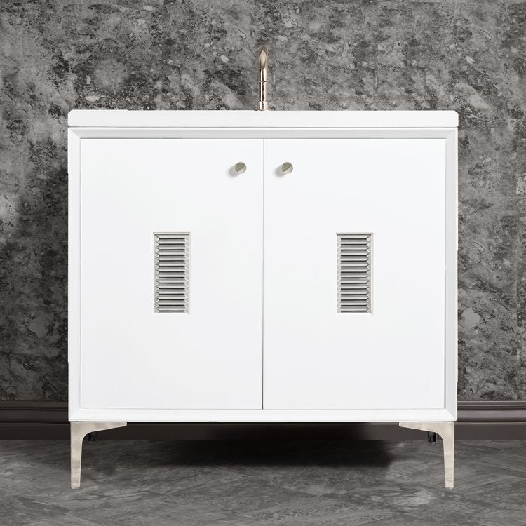 Linkasink Frame with Louver Deco Grate Vanity