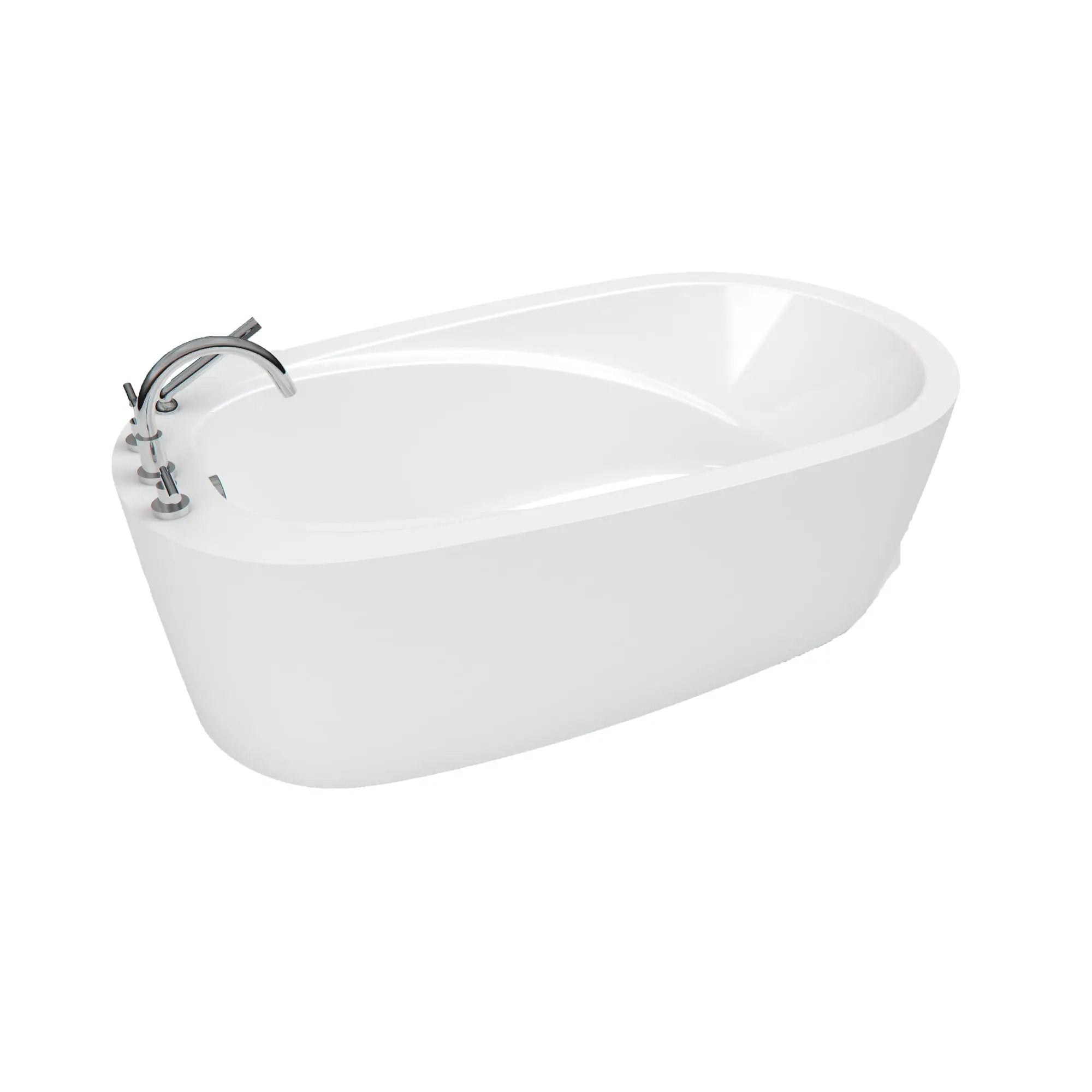 white bathtub