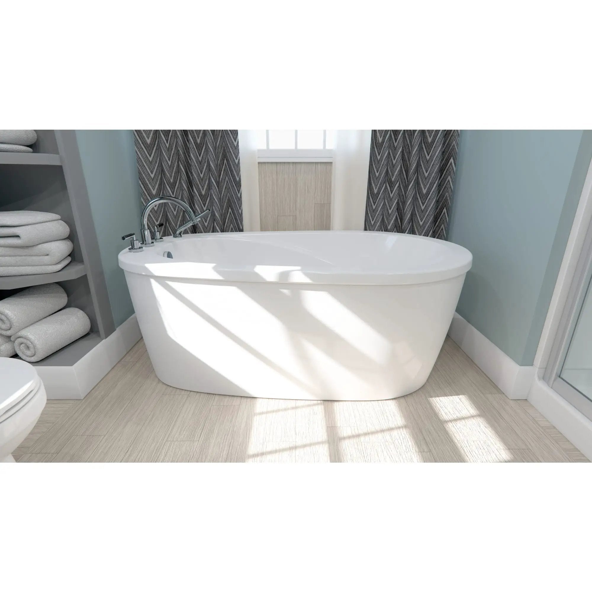 white bathtub