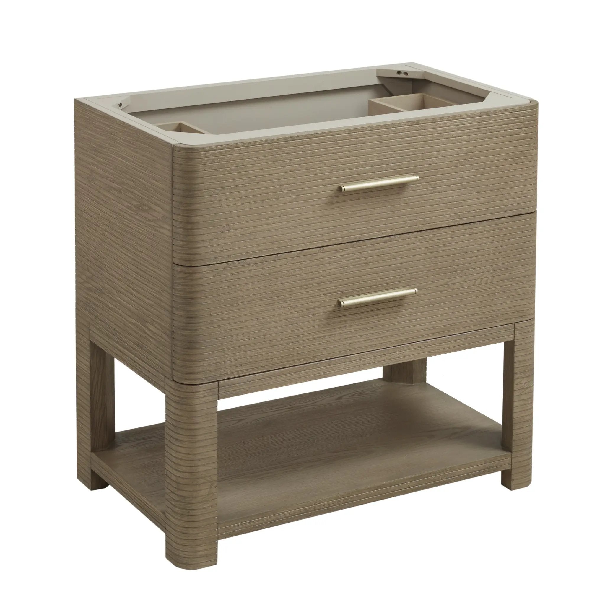 James Martin Lucian 36" Single Vanity Set - Pebble Oak by James Martin Vanities