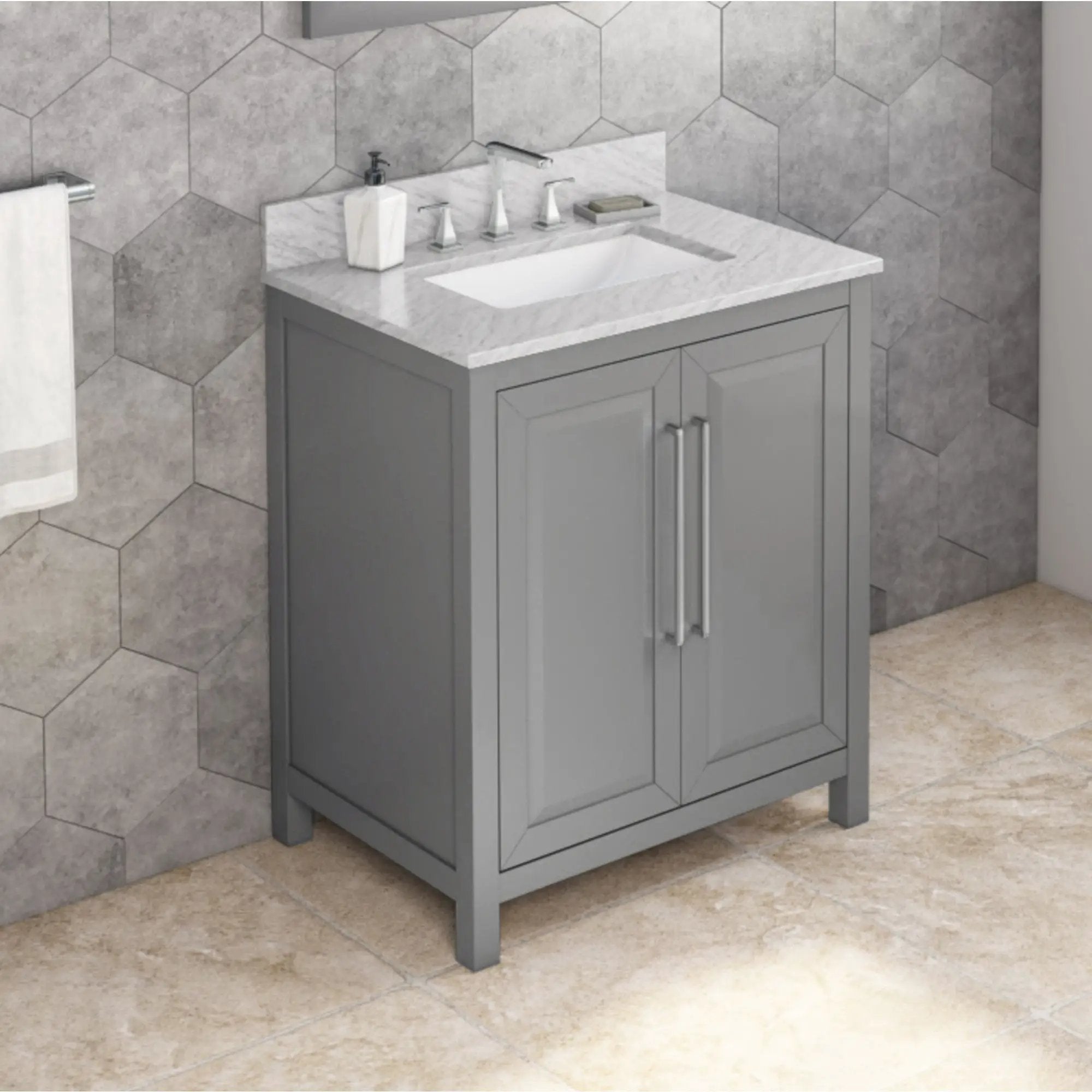 Jeffrey Alexander 30" Cade Vanity Set by Jeffrey Alexander