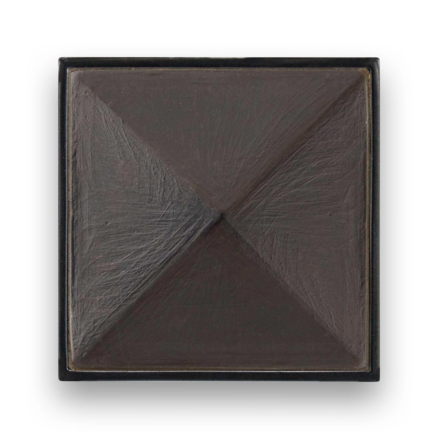 Linkasink 3" Artisan Glass Prism Hardware with Black Glass