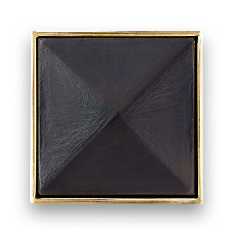 polished brass handle