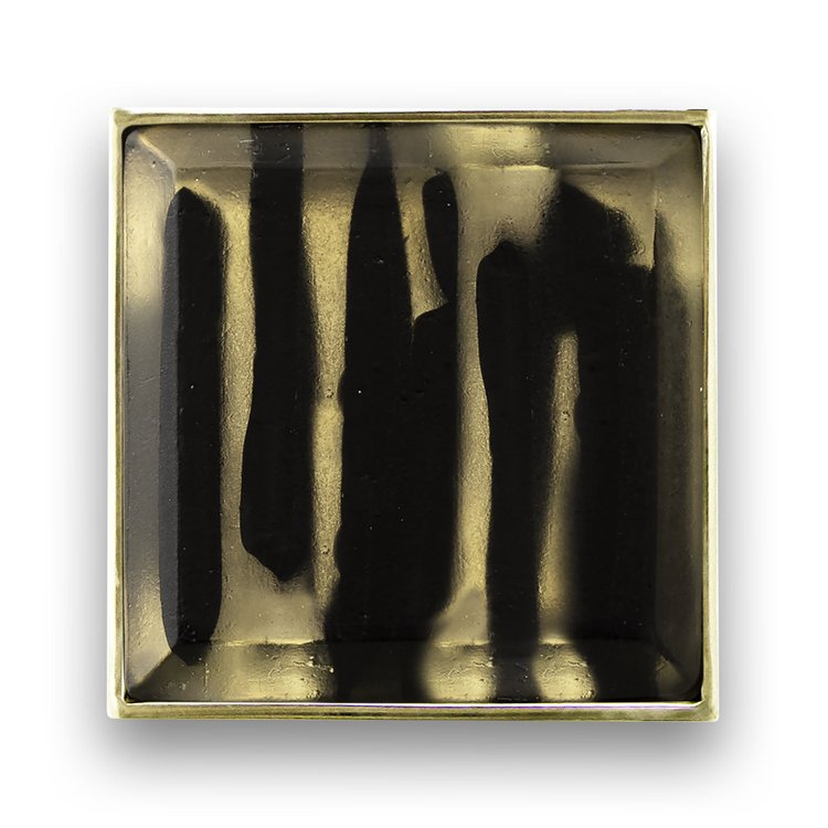 polished brass handle