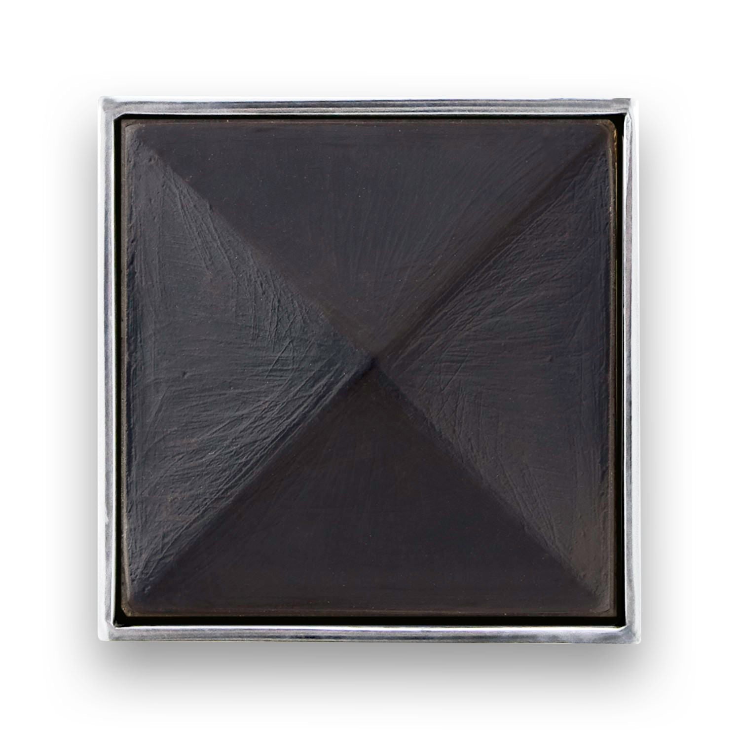 Linkasink 3" Artisan Glass Prism Hardware with Black Glass