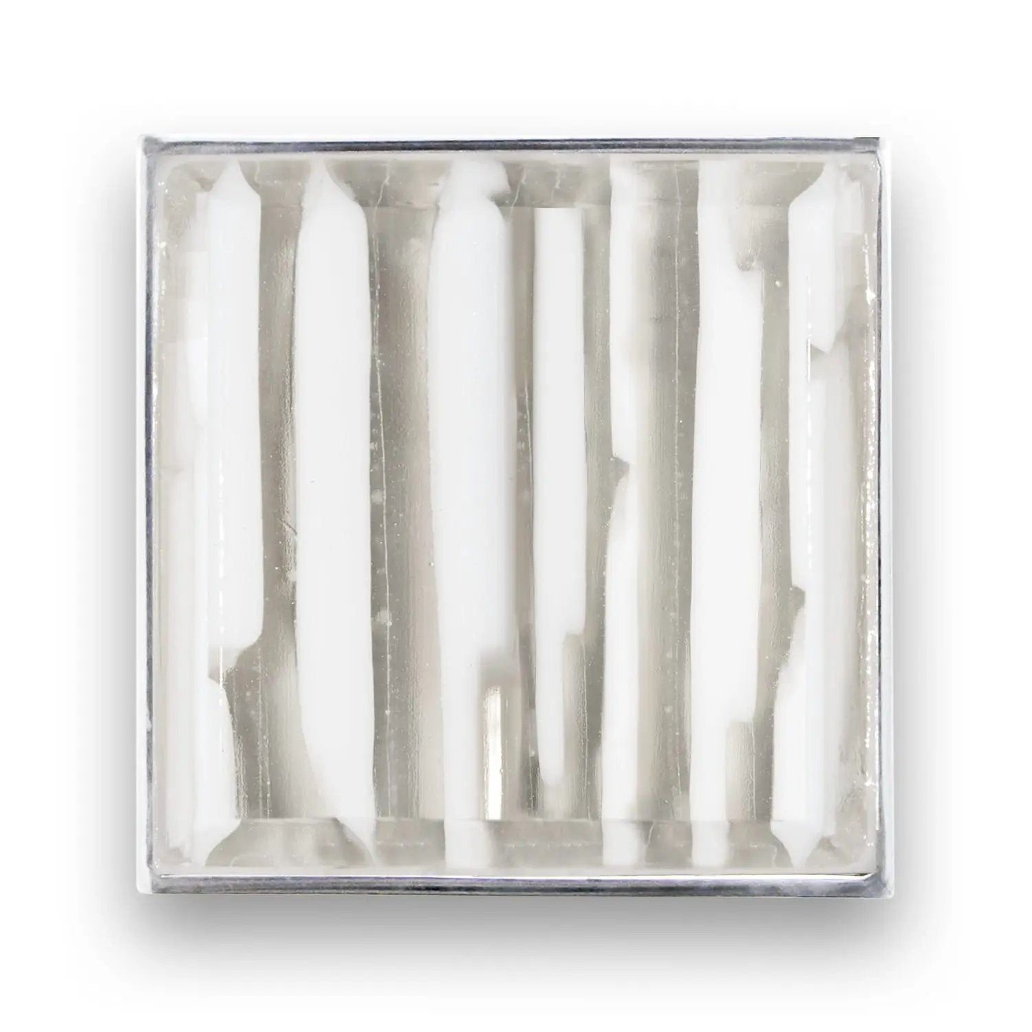 Linkasink 3" Artisan Glass Prism Hardware with White Tiger Glass by Linkasink