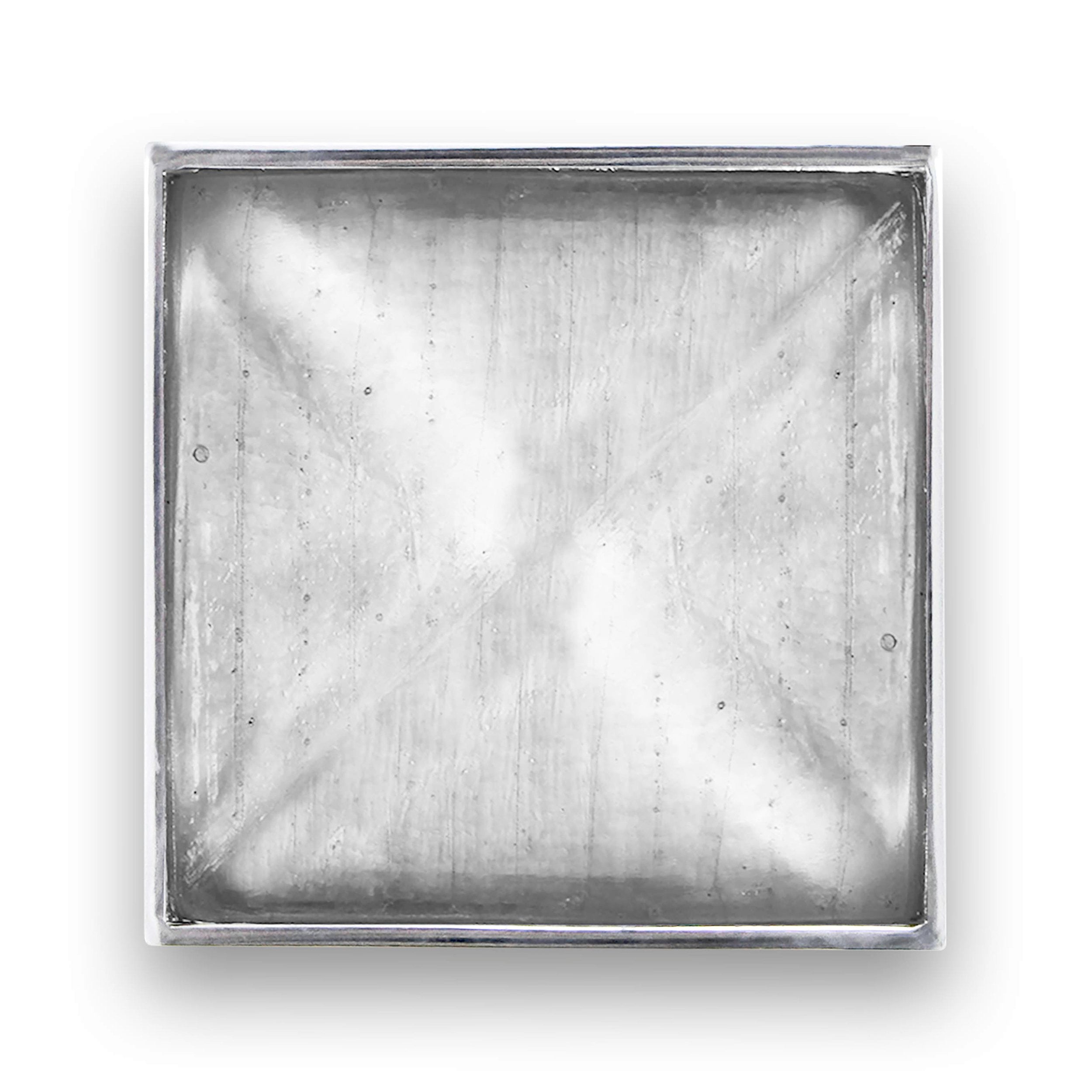 Linkasink 3" Artisan Glass Prism Hardware with Eglomise Glass