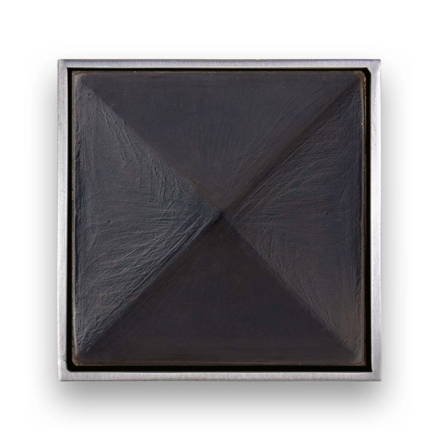 Linkasink 3" Artisan Glass Prism Hardware with Black Glass