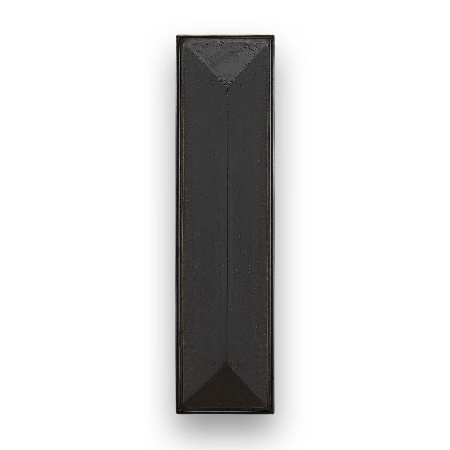 Linkasink 8" Artisan Glass Prism Hardware with Black Glass