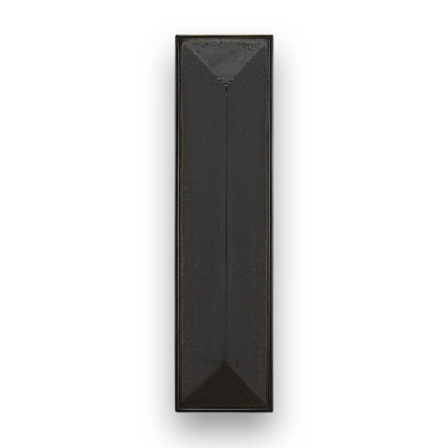Linkasink 8" Artisan Glass Prism Hardware with Black Glass by Linkasink