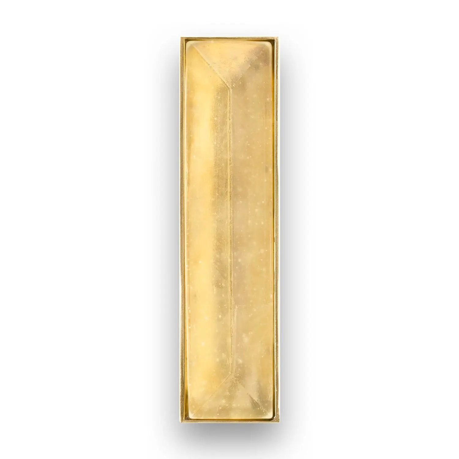 Linkasink 8" Artisan Glass Prism Hardware with Eglomise Glass by Linkasink